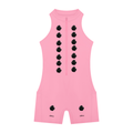 LW 123  Quarter-Zip Yoga Romper