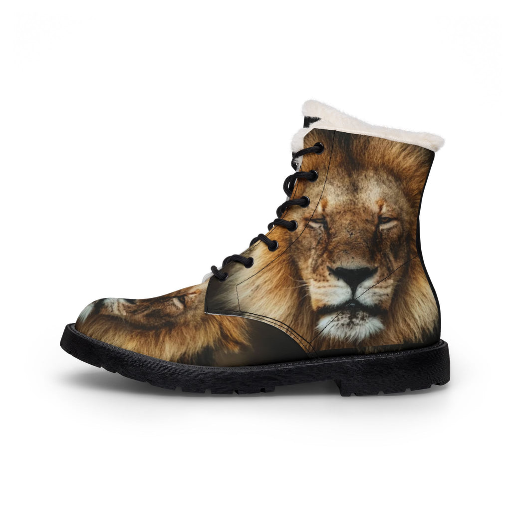 LW 123 Women's Fur and Leather Boots