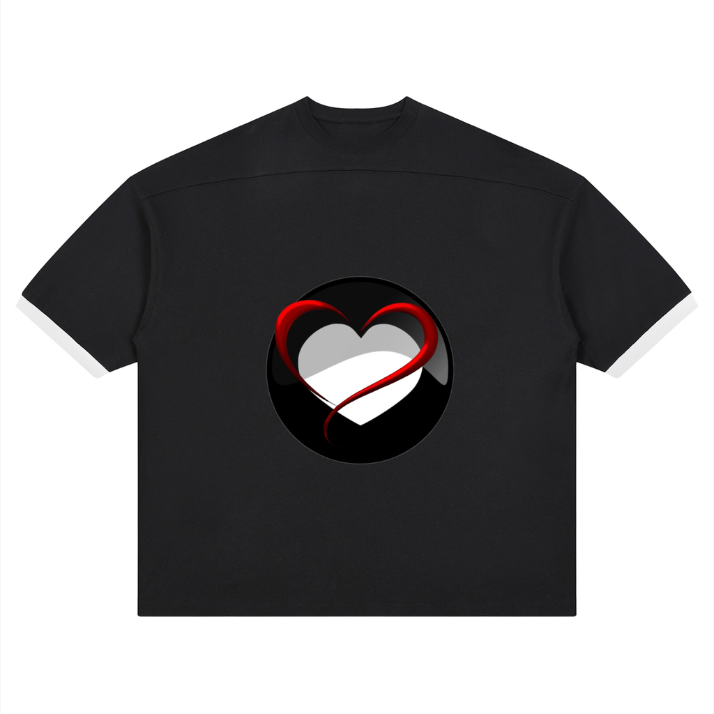 LW 123 Color Block Drop Shoulder T-Shirt