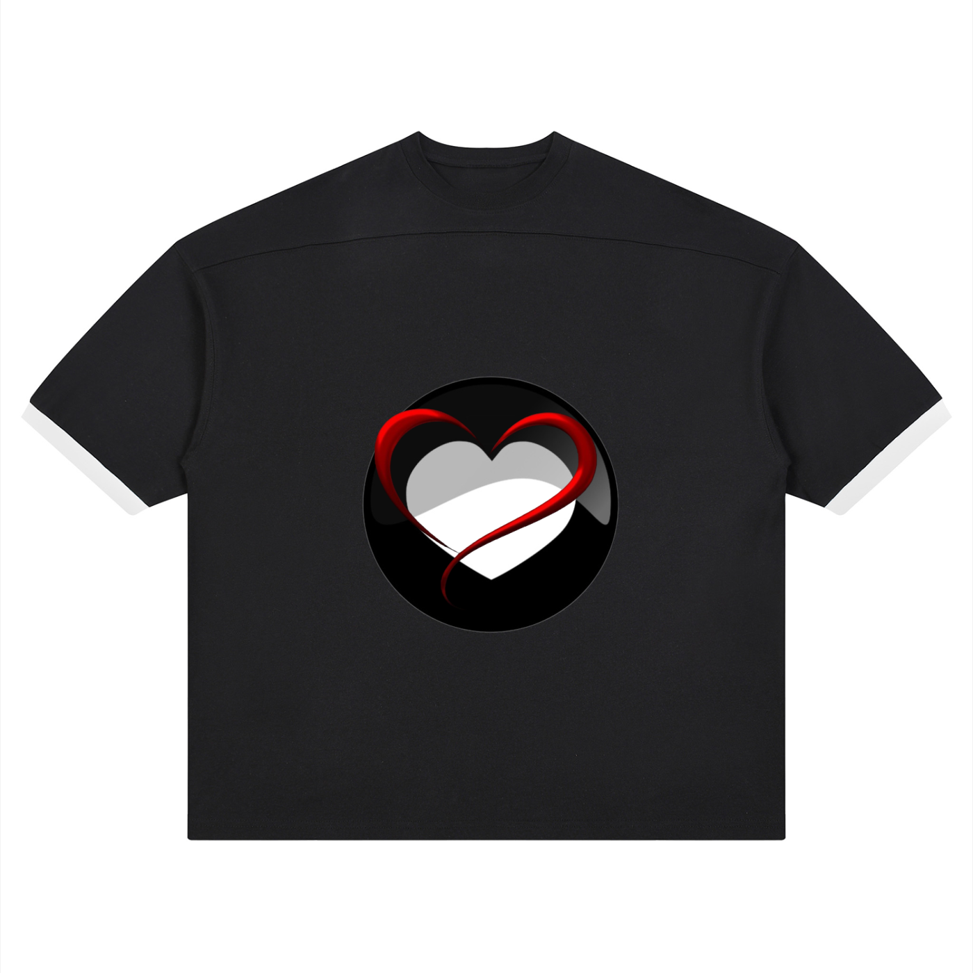 LW 123 Color Block Drop Shoulder T-Shirt
