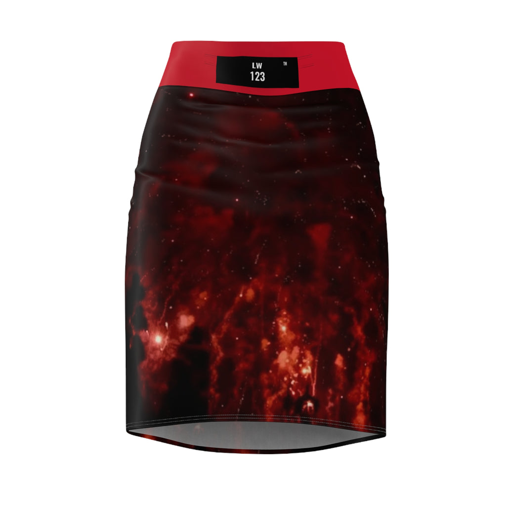 LW 123 Women's Pencil Skirt (AOP)