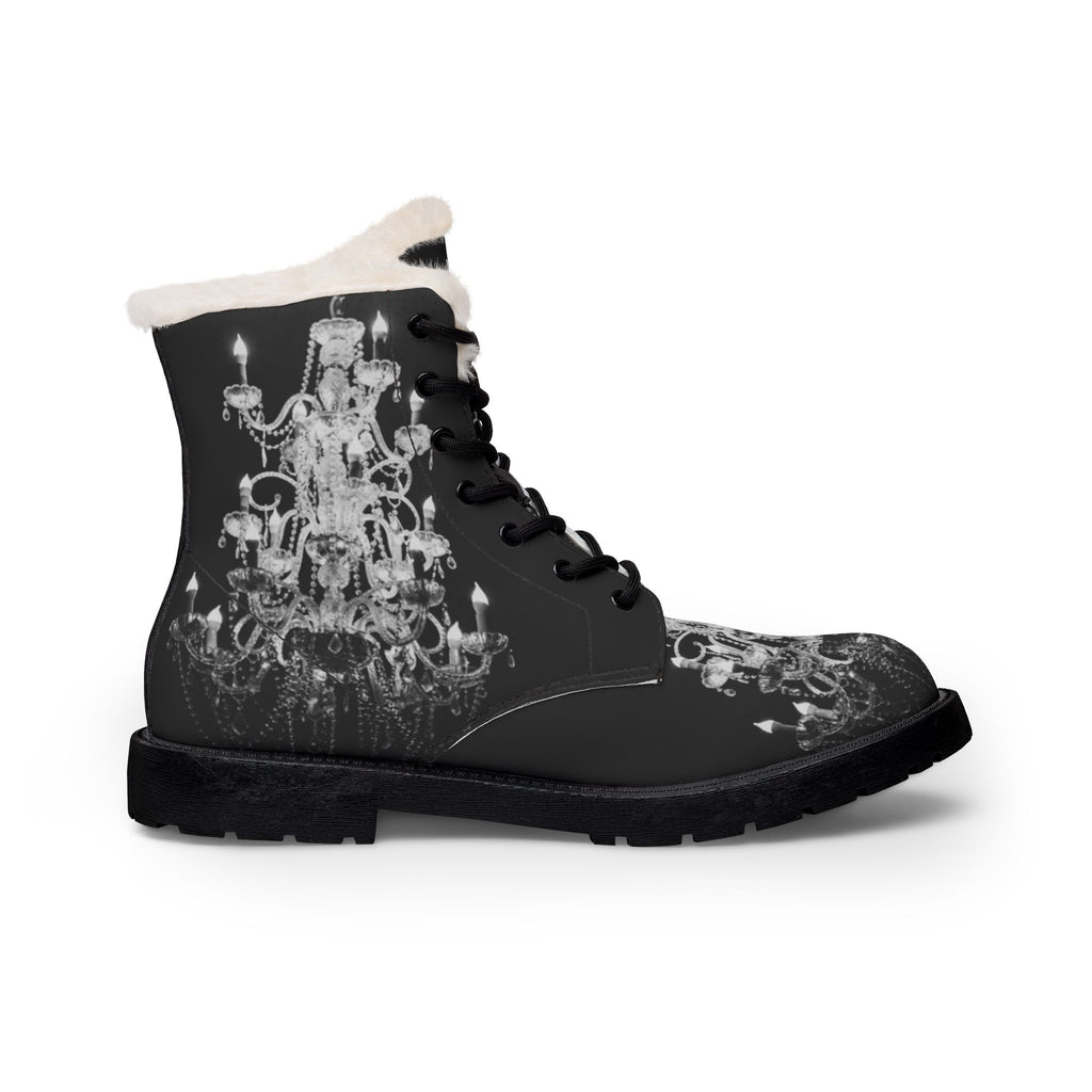 LW 123 Women's Fur and Leather Boots