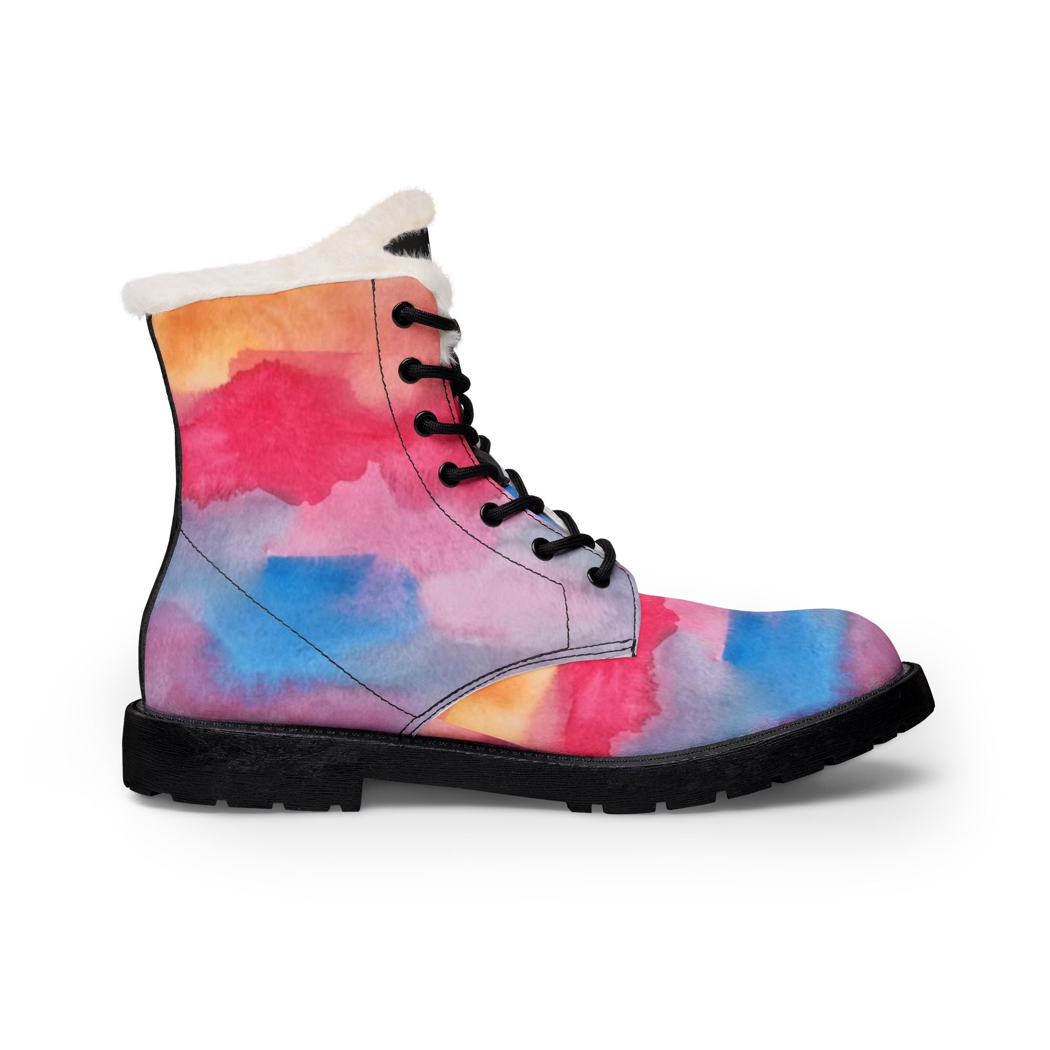 LW 123 Women's Fur and Leather Boots