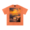 LW 123 Snow Washed Oversized Cotton T-Shirt