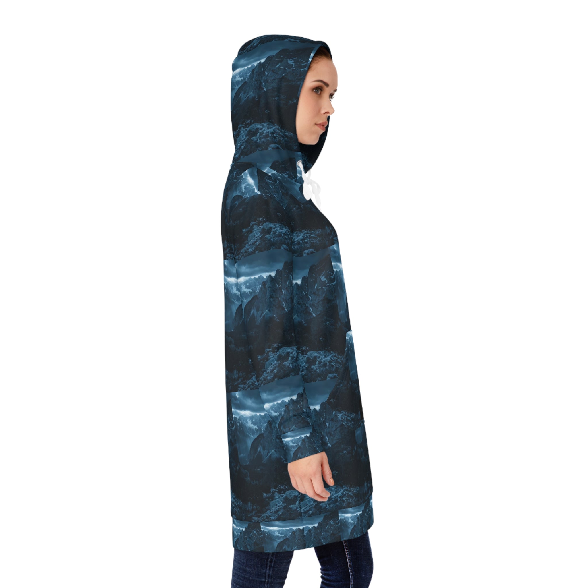 LW 123 Women's Hoodie Dress (AOP)