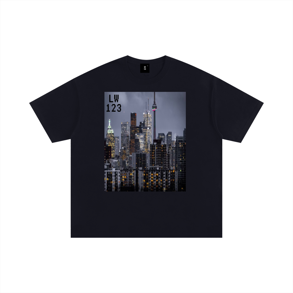 LW 123  Oversized Cotton T-Shirt