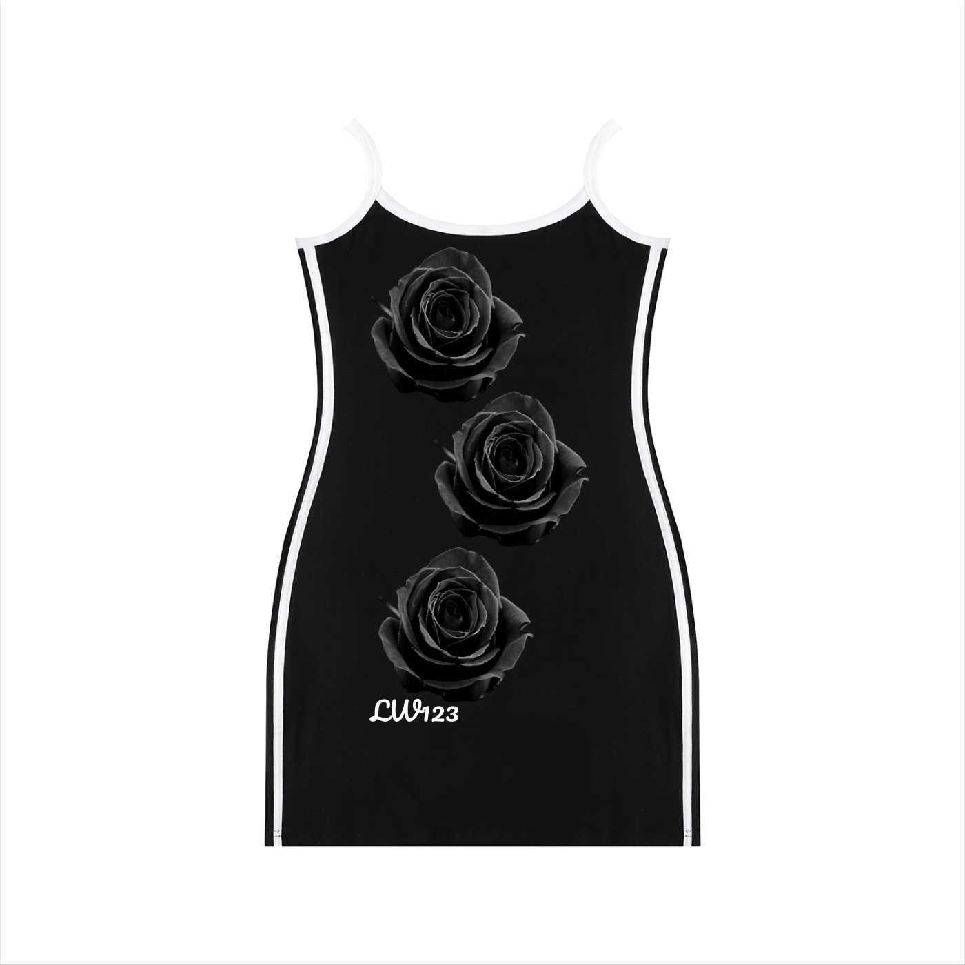 LW 123 Women's Color Block Mini Dress
