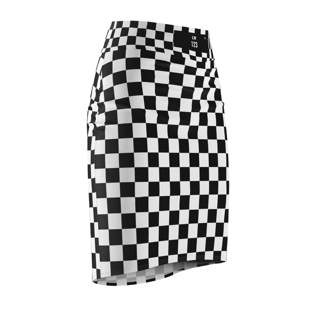 LW 123 Women's Pencil Skirt (AOP)