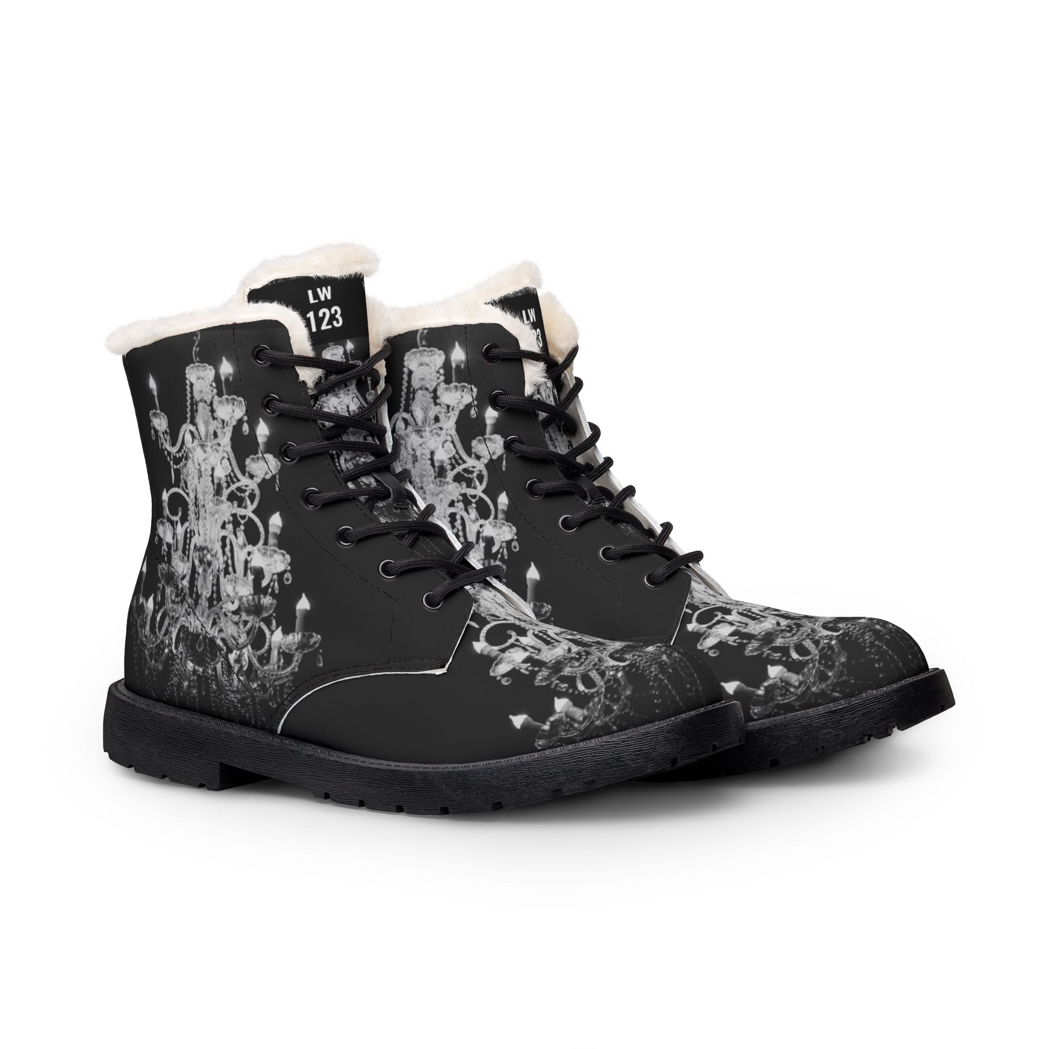 LW 123 Women's Fur and Leather Boots