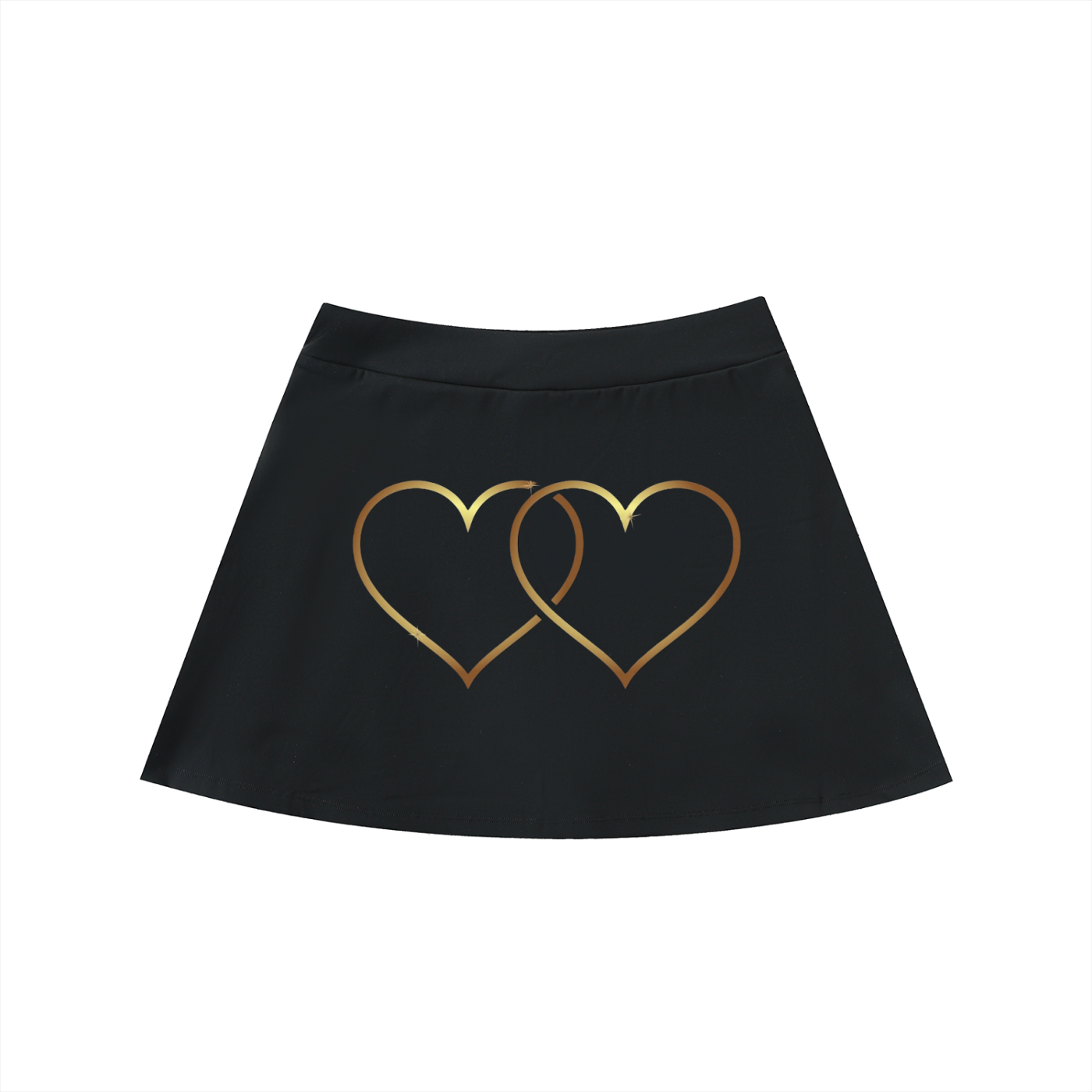 LW 123 High-Waist Pocketed A-Line Skirt