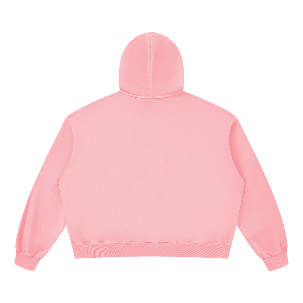 LW 123  Boxy Vintage Washed Hoodie