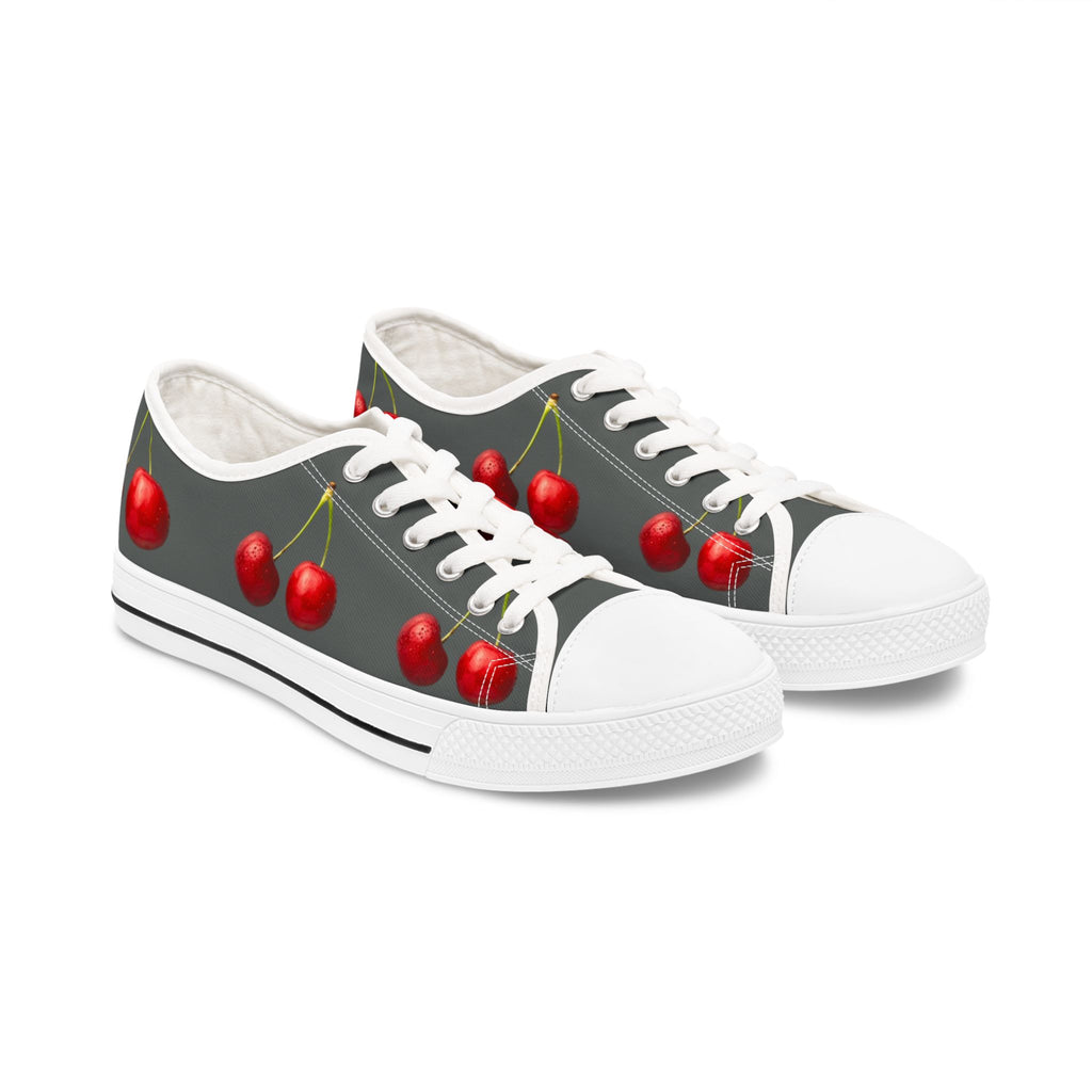 LW 123 Cherry Women's Low Top Sneakers