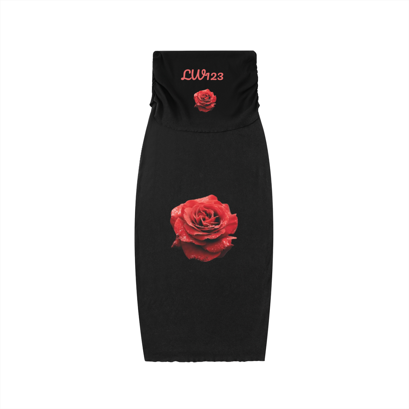 Dyed Washed Straight Hip-Hugging Slim Maxi Skirt