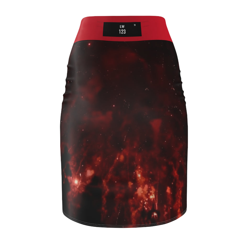 LW 123 Women's Pencil Skirt (AOP)