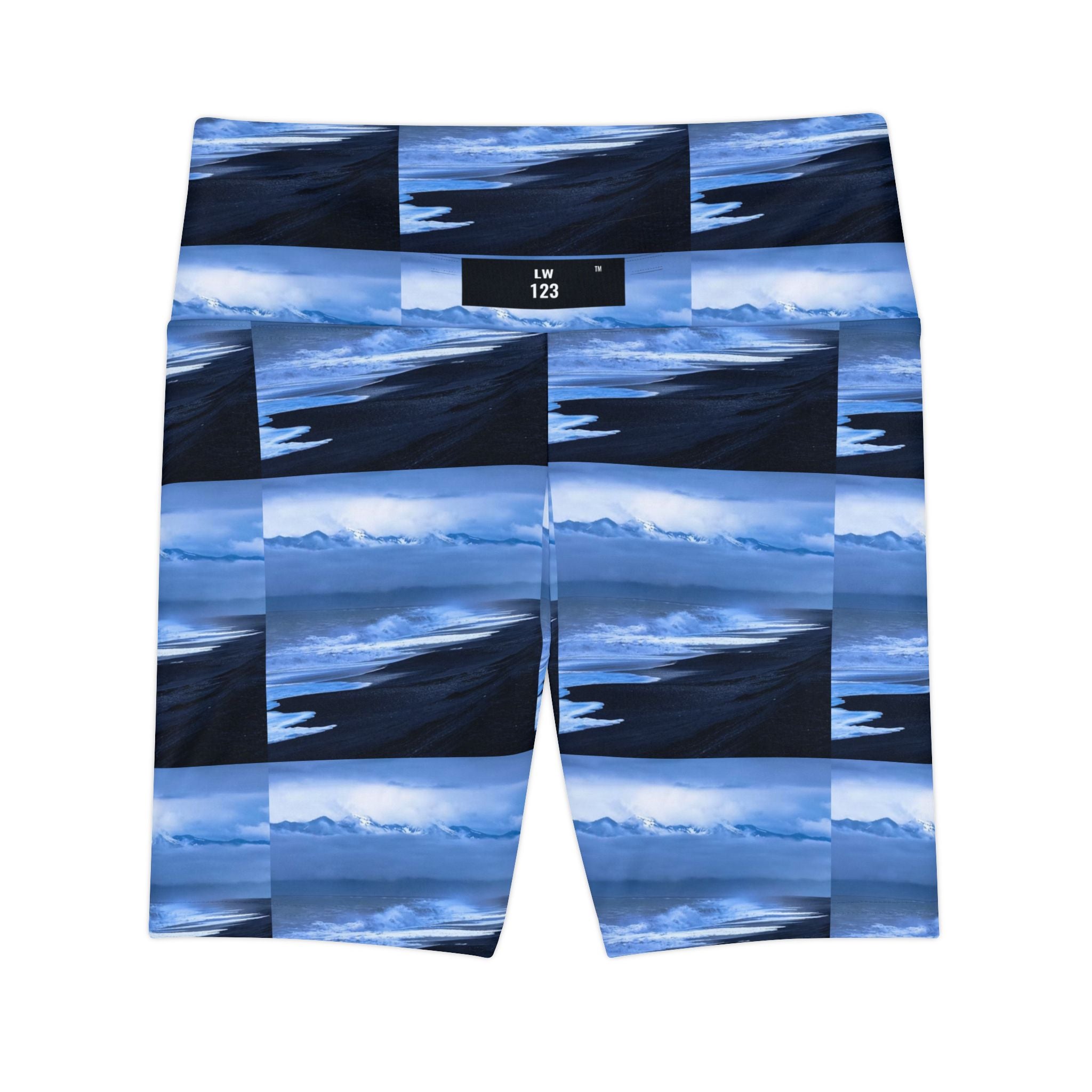 LW 123 Women's Workout Shorts (AOP)