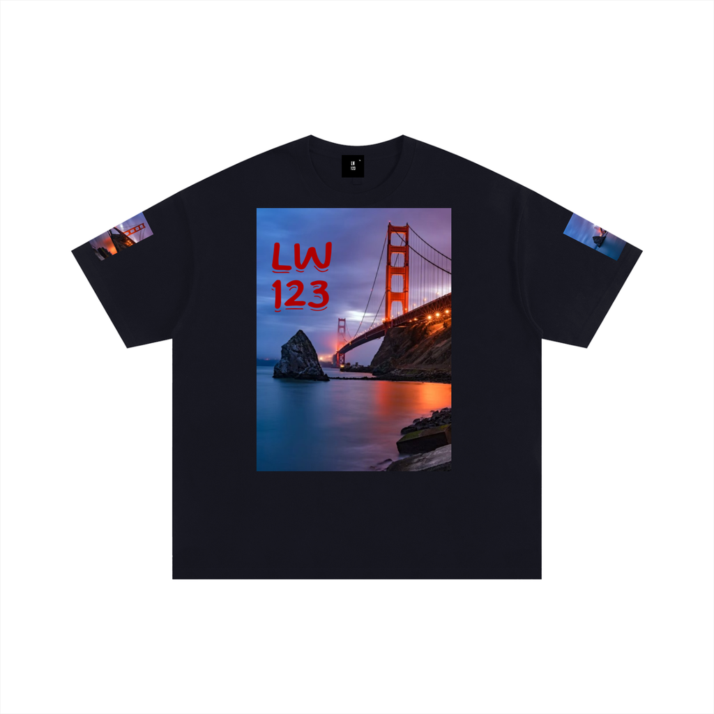 LW 123  Oversized Cotton T-Shirt