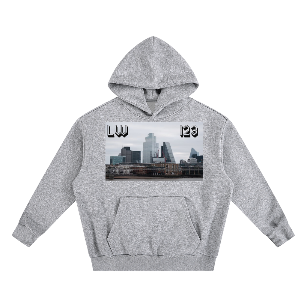 LW 123 Essential Heavyweight Boxy Fleece Hoodie