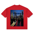LW 123 Color Block Drop Shoulder T-Shirt