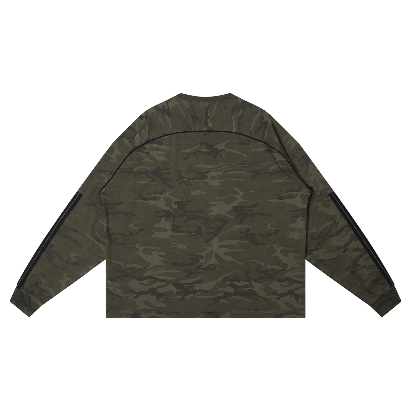 LW 123  Camo Loose Long Sleeve T-Shirt
