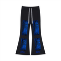 LW 123 Women's Drawstring Flared Leg Pants