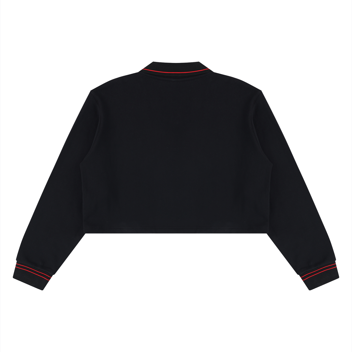 LW 123 Women’s Crop Collared Sweatshirt
