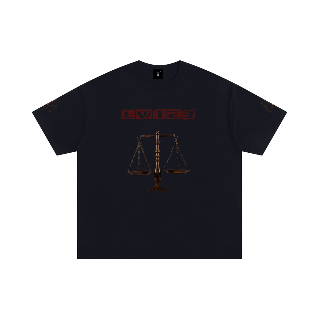 LW 123 Unisex Oversized Cotton T-Shirt