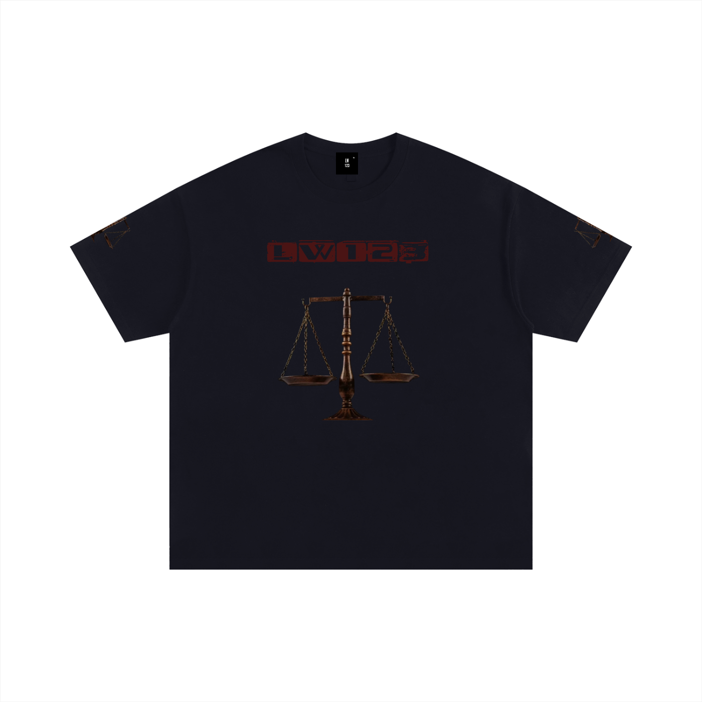 LW 123 Unisex Oversized Cotton T-Shirt