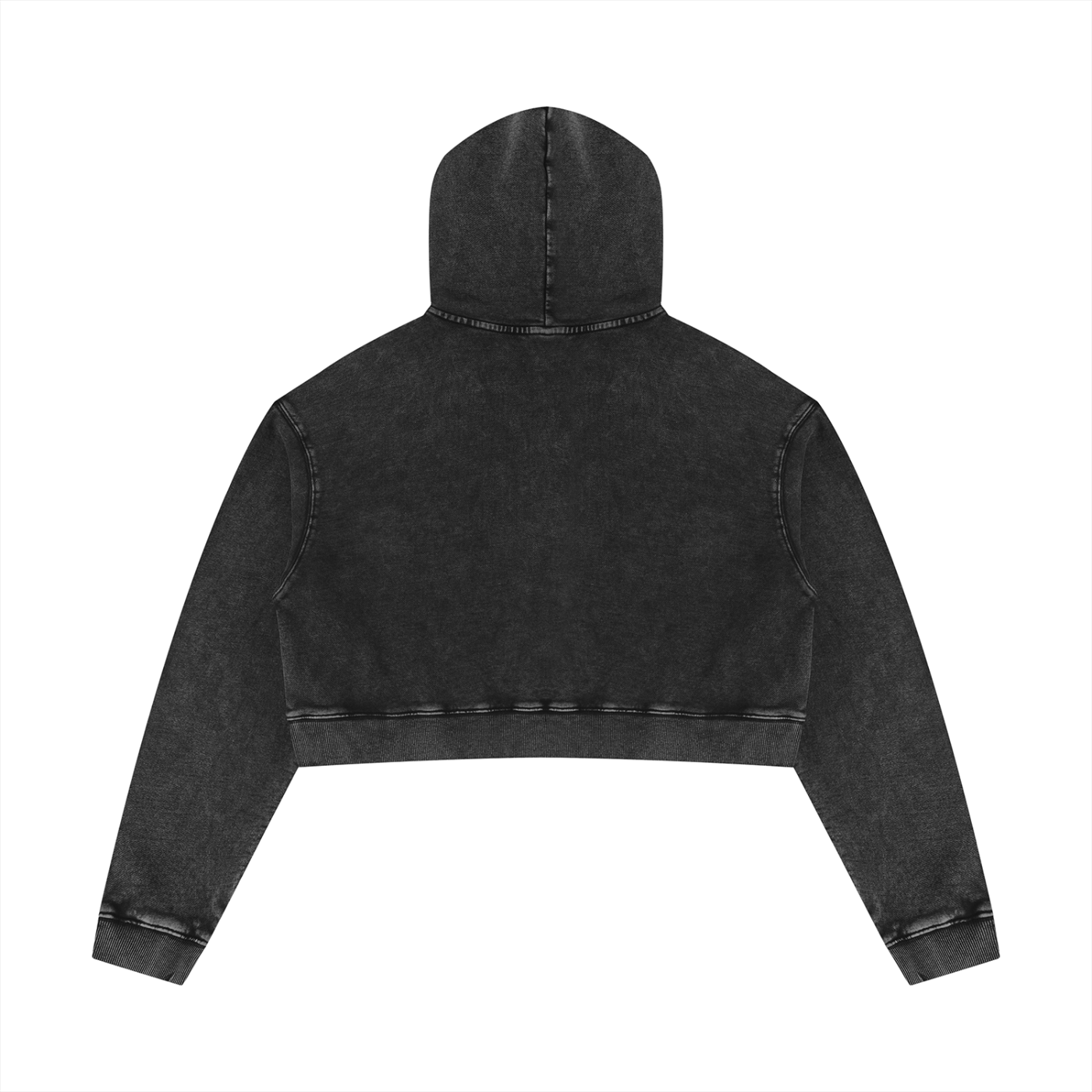 LW 123 Women’s Mineral Washed Crop Hoodie