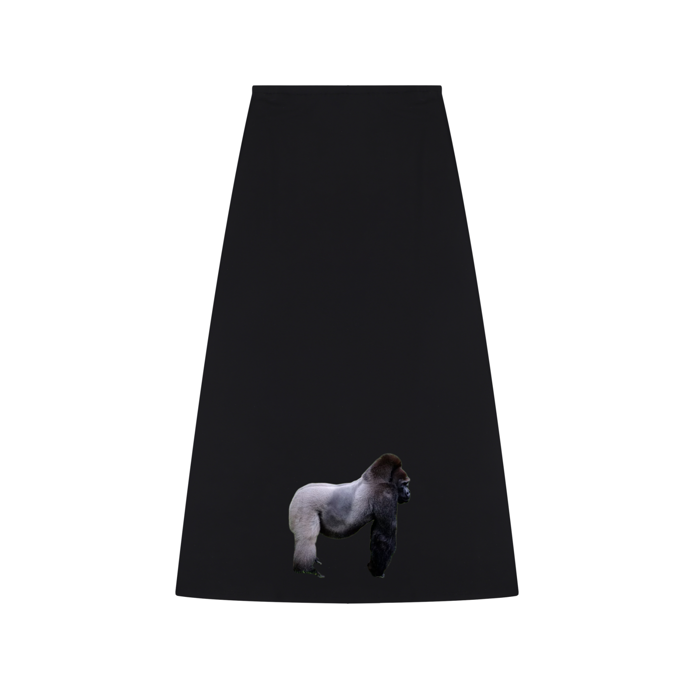 Women's Solid Color Knit Maxi Skirt