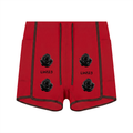 LW 123 Women's High Rise Color Block Yoga Shorts