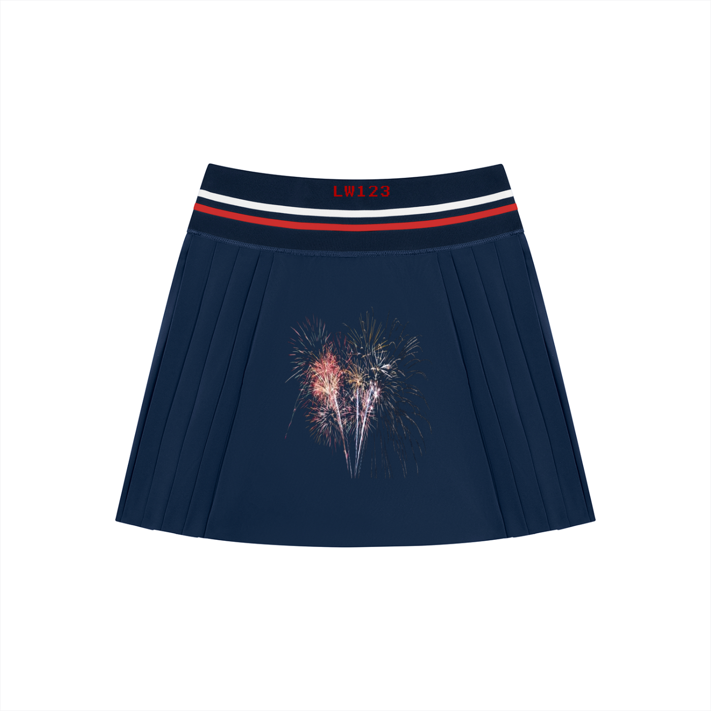 LW 123 Women's Pleated Mini Skirt